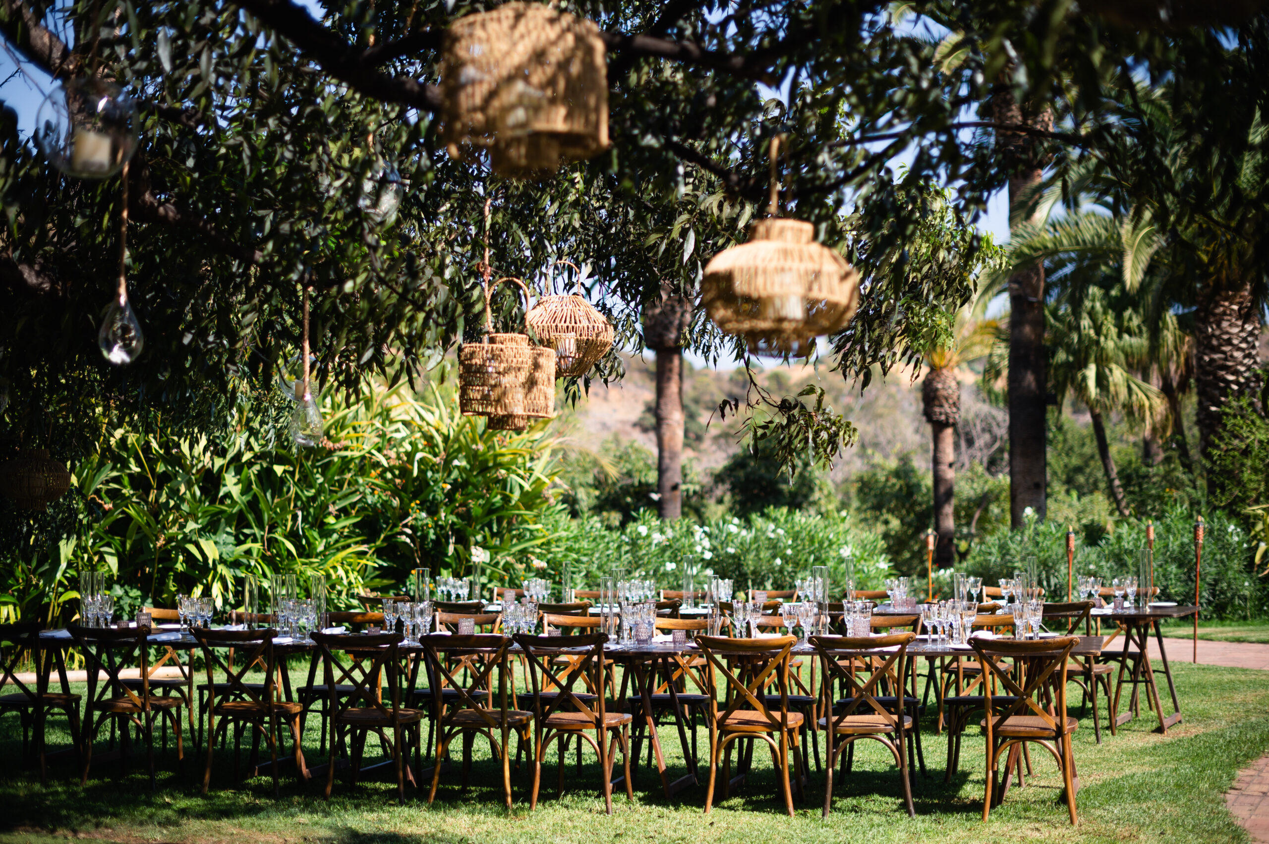 Marbella luxury outdoor wedding