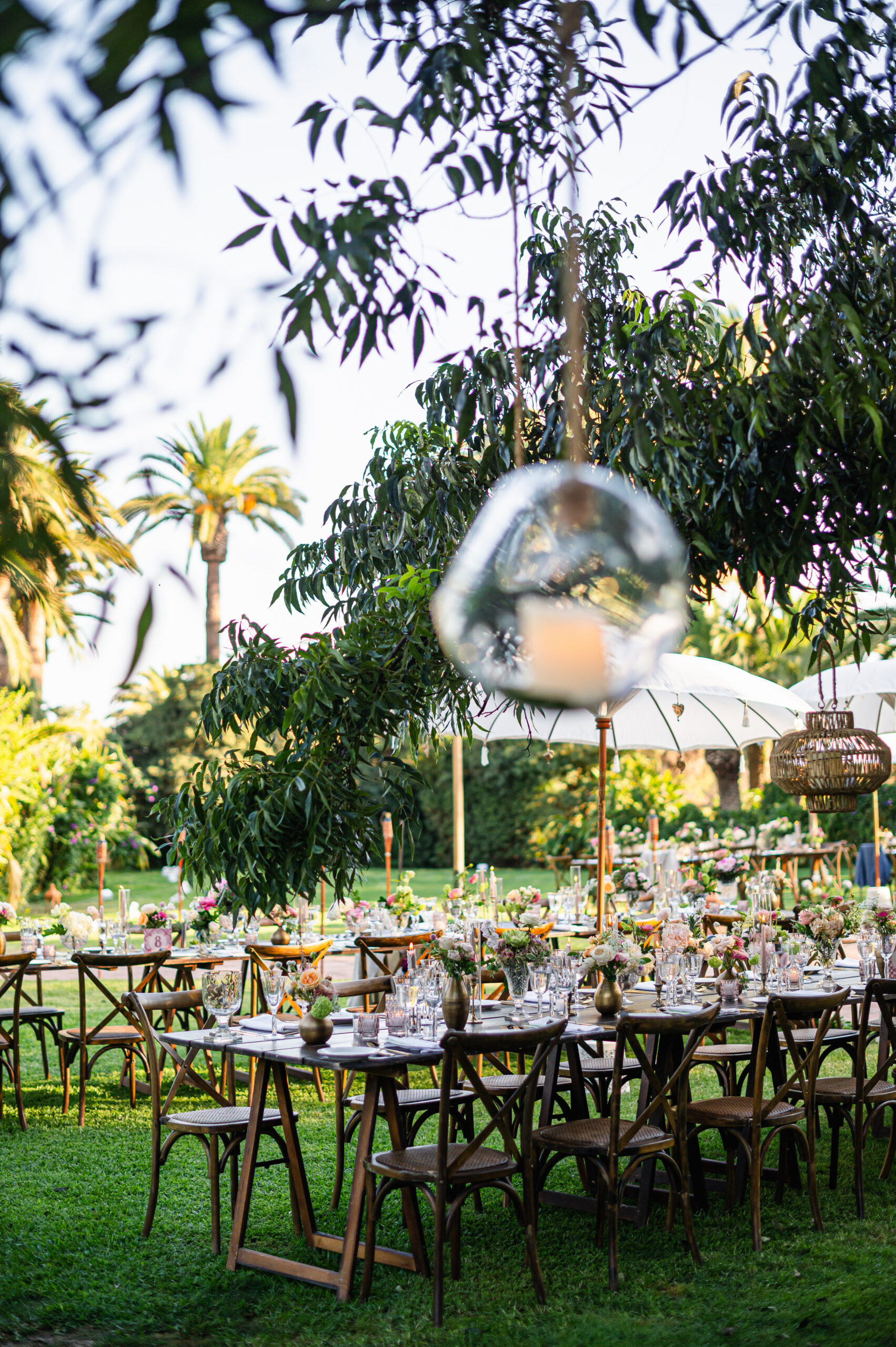 outdoor luxury wedding Marbella